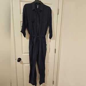 NWT YFB jumpsuit in navy blue
